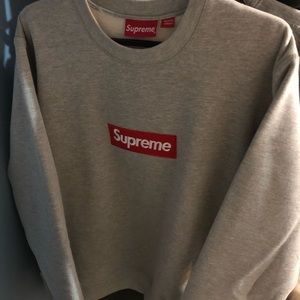 Supreme box logo crewneck